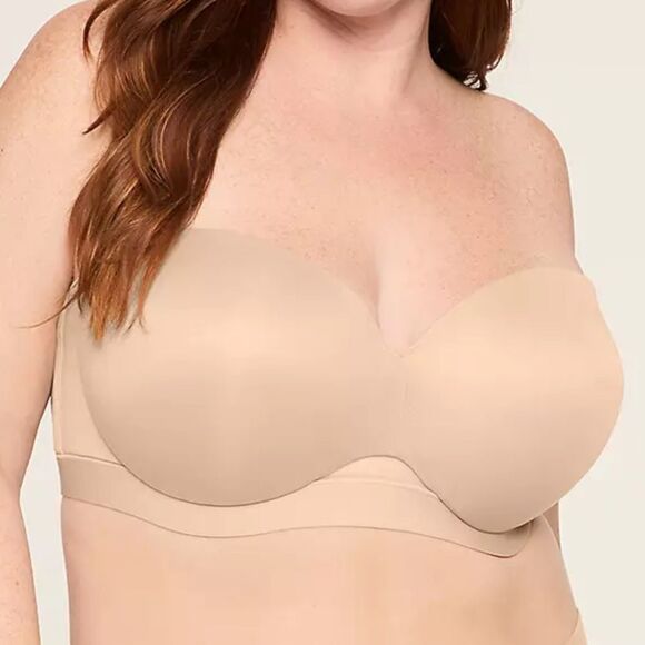 NWT Cacique Comfort Bliss Lightly Lined Multi-Way Strapless Bra 50D - Picture 2 of 12